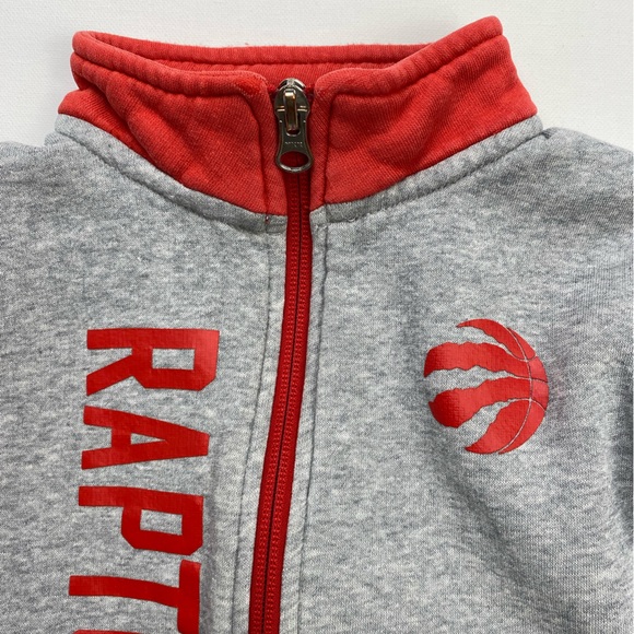 NBA Toronto Raptors Zip-Up Jacket size 3T - Picture 5 of 11